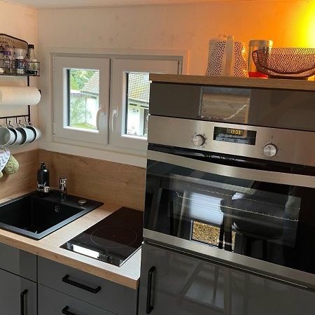Villa Tiny House Klitzeklein Am Waldrand Von Elpe Olsberg Exterior foto