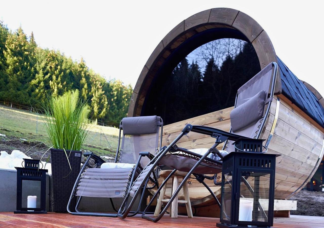 Villa Tiny House Klitzeklein Am Waldrand Von Elpe Olsberg Exterior foto